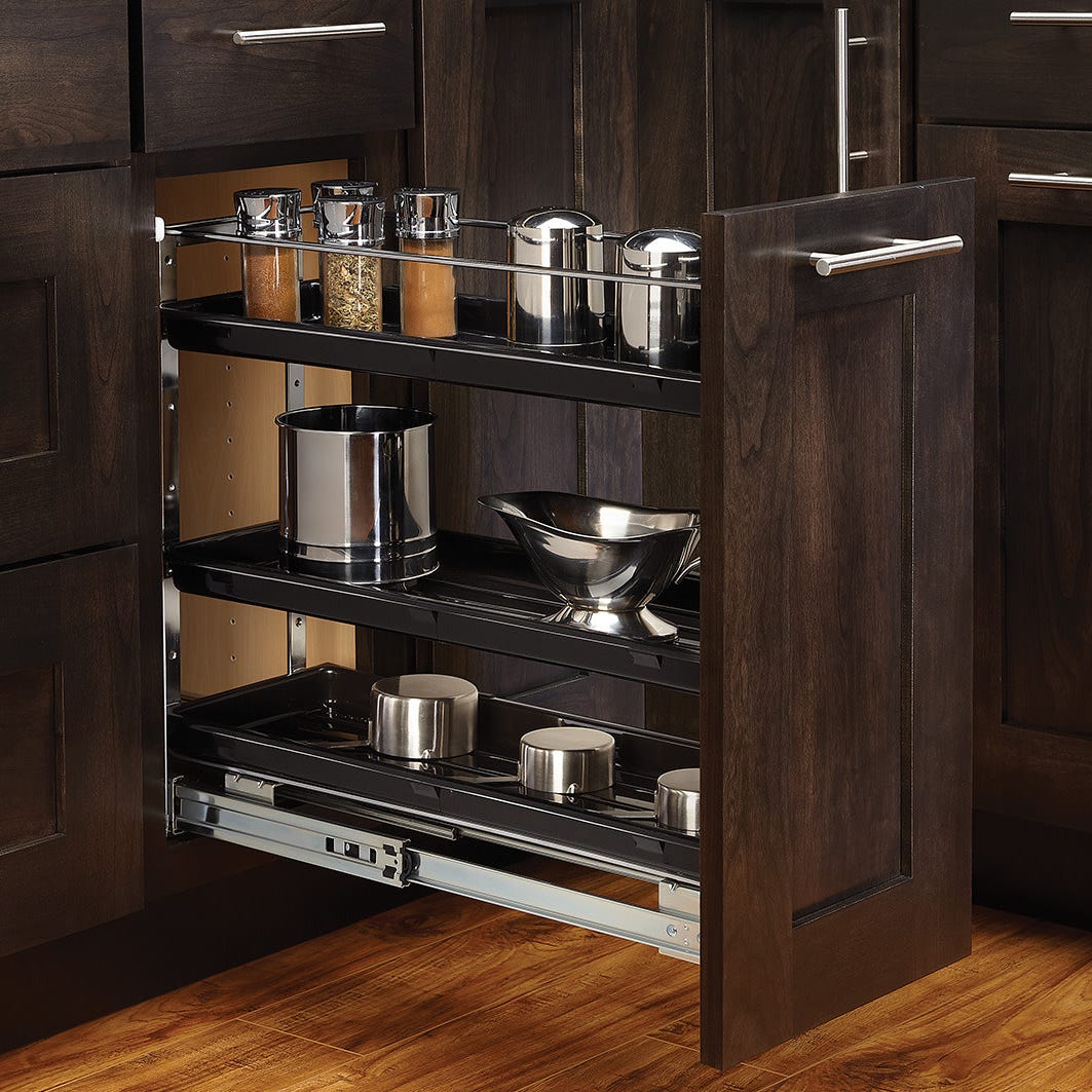 Rev-A-Shelf Three-Tier Base Organizer Pullout