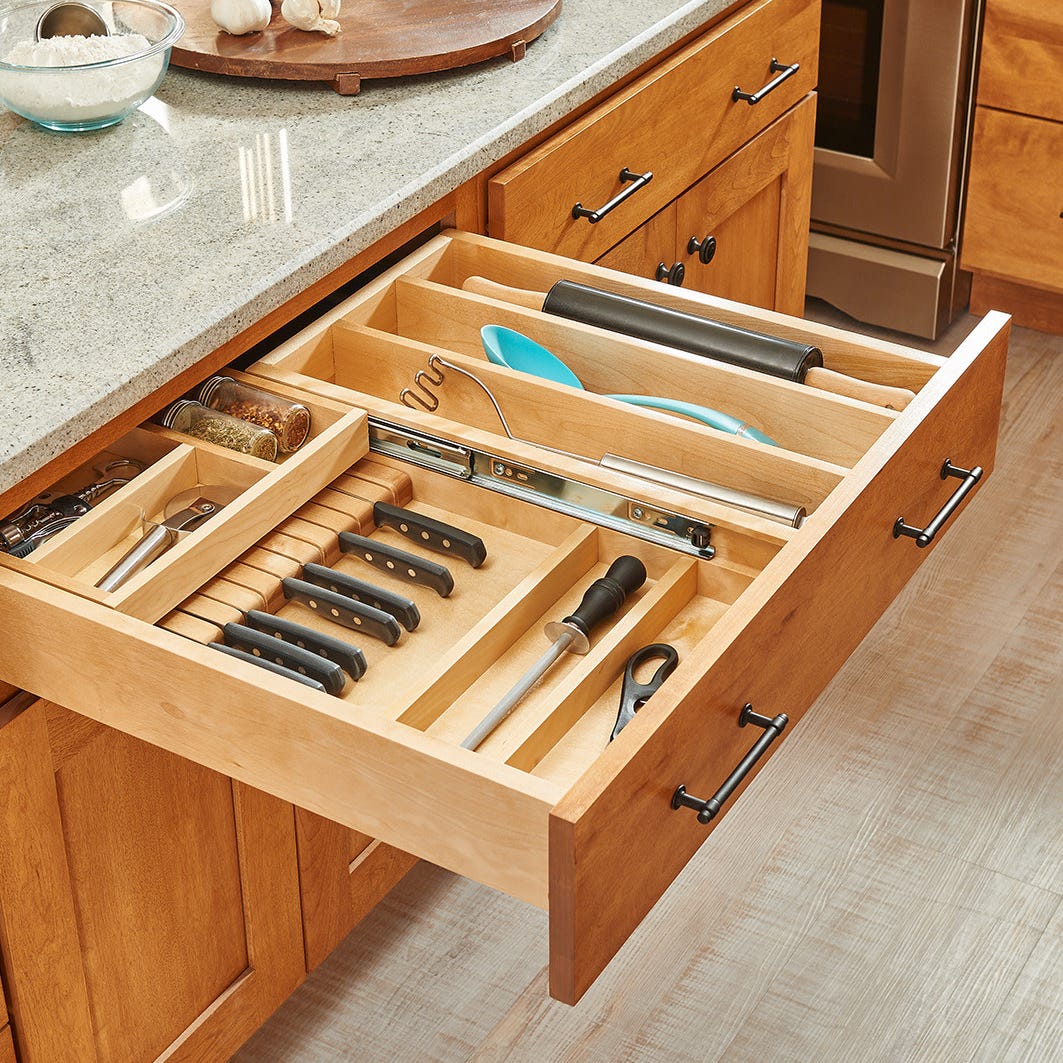 Rev-A-Shelf Tiered Combination Drawer