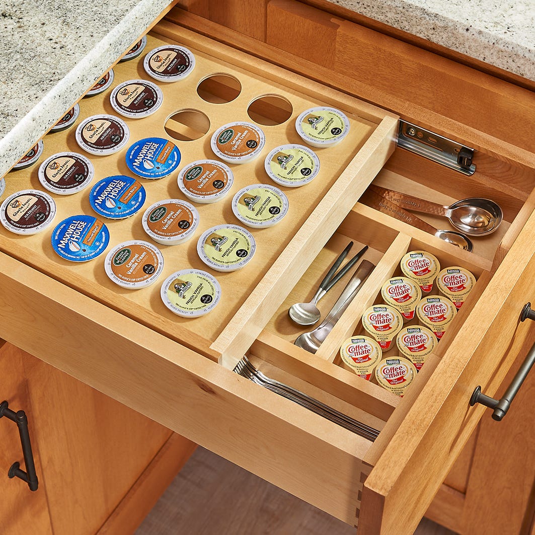 Rev-A-Shelf Tiered K-Cup Drawer