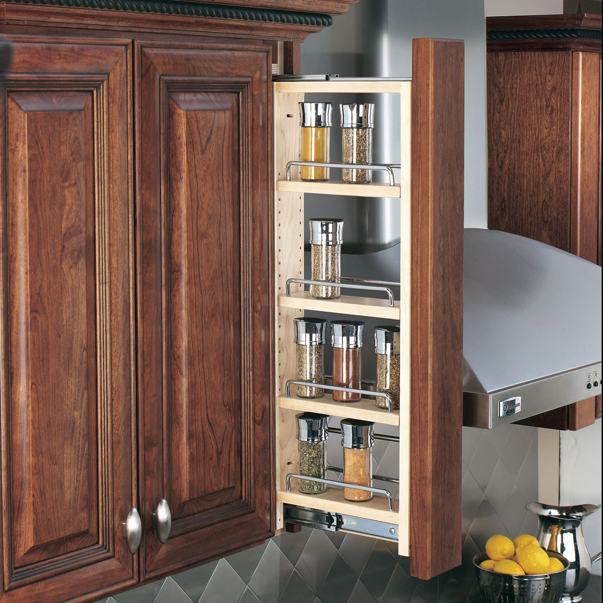 Rev-A-Shelf Tiered Wall Filler