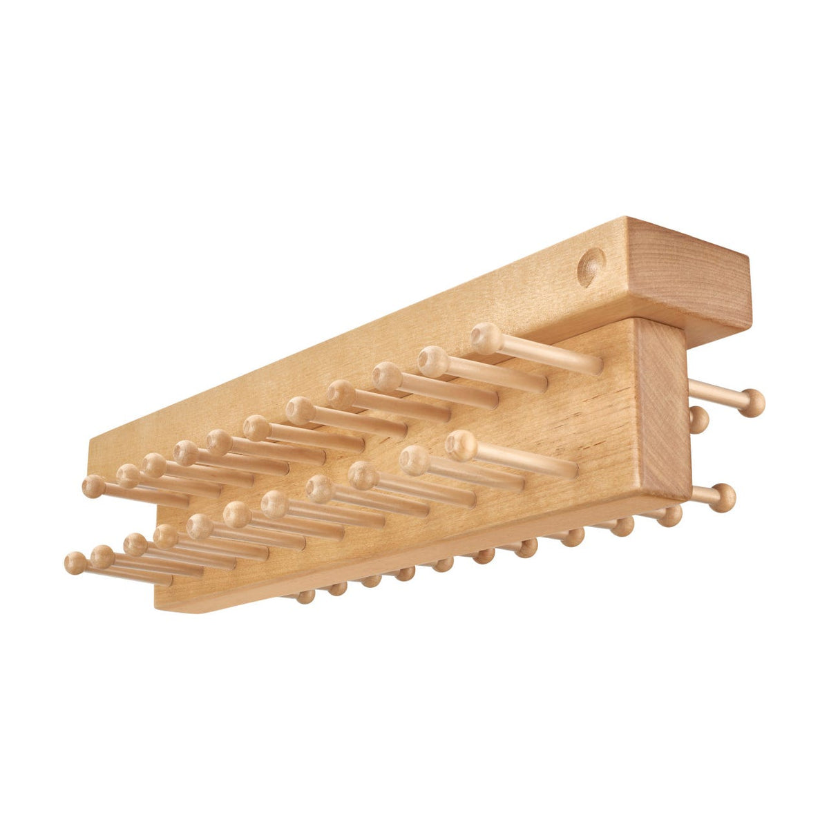 Rev-A-Shelf Top Mount Wood TieButler, Maple, 14"