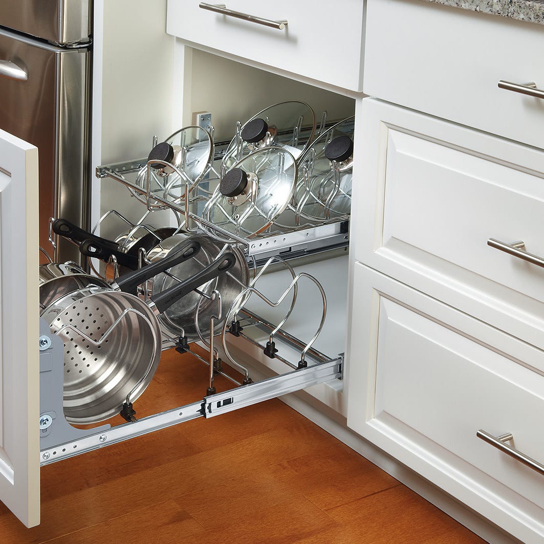 Rev-A-Shelf Two-Tier Cookware Organizer