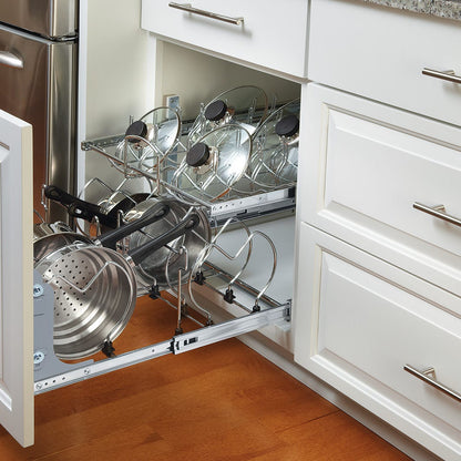 Rev-A-Shelf Two-Tier Cookware Organizer