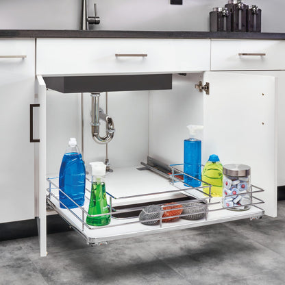 Rev-A-Shelf U-Shaped Solid Bottom Shelves
