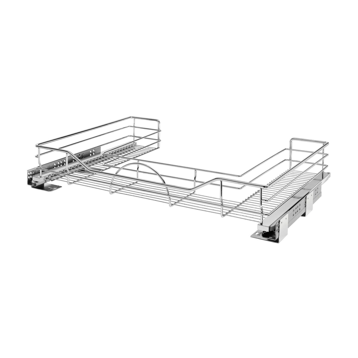 Rev-A-Shelf U-Shaped Wire Bottom Shelves, Polished Chrome, 30"