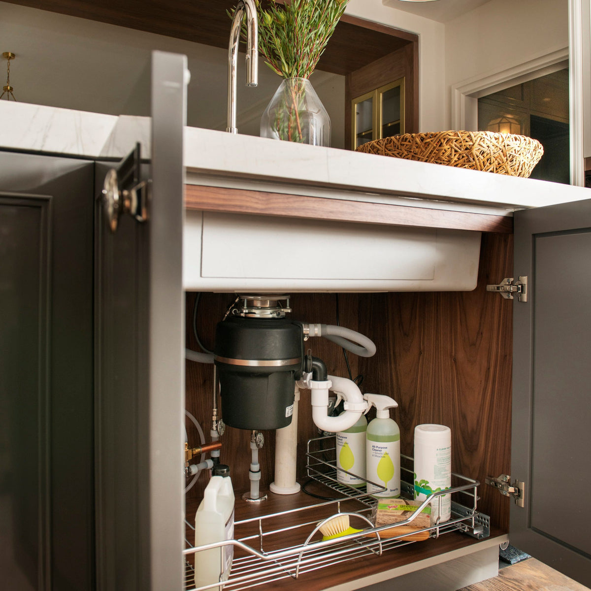 Rev-A-Shelf U-Shaped Wire Bottom Shelves