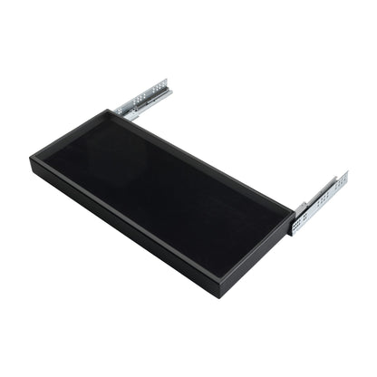 Rev-A-Shelf Undermount Jewelry Drawers, Black, 30"