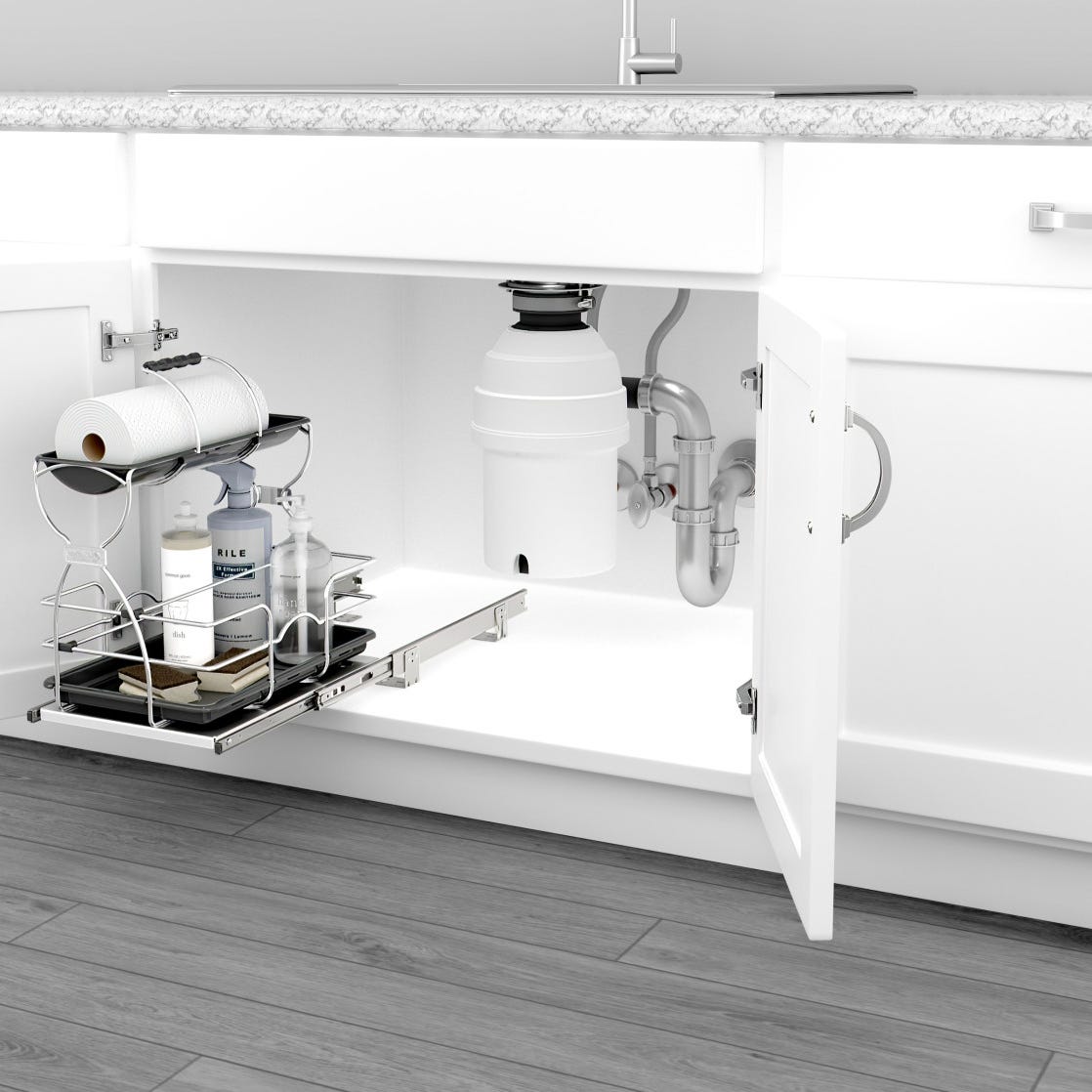 Rev-A-Shelf Undersink Cleaning Caddy