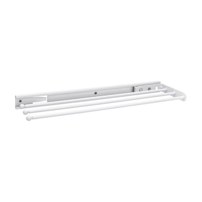 Rev-A-Shelf Undersink Dish Towel Bars, White, 5"