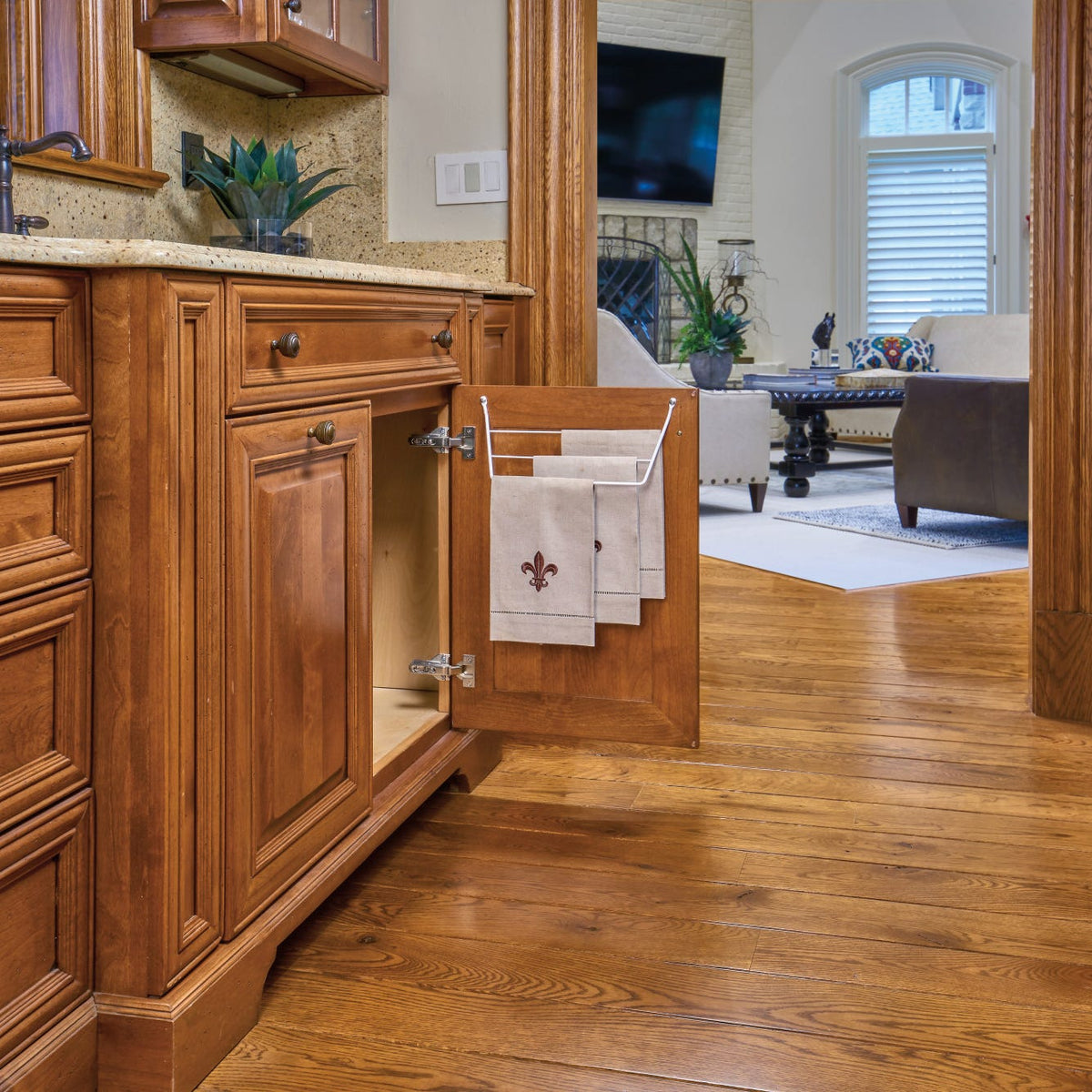 Rev-A-Shelf Undersink Dish Towel Bars