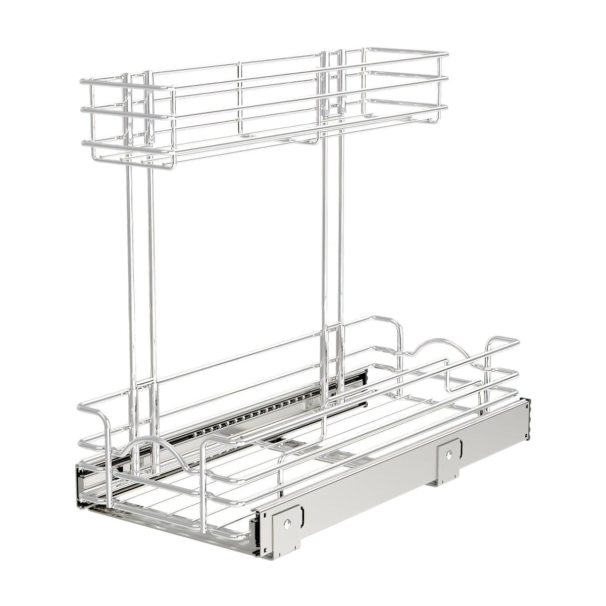 Rev-A-Shelf Undersink Steel Wire Pullout Organizer, Powder-Coated, 9.02"