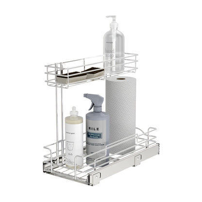 Rev-A-Shelf Undersink Steel Wire Pullout Organizer