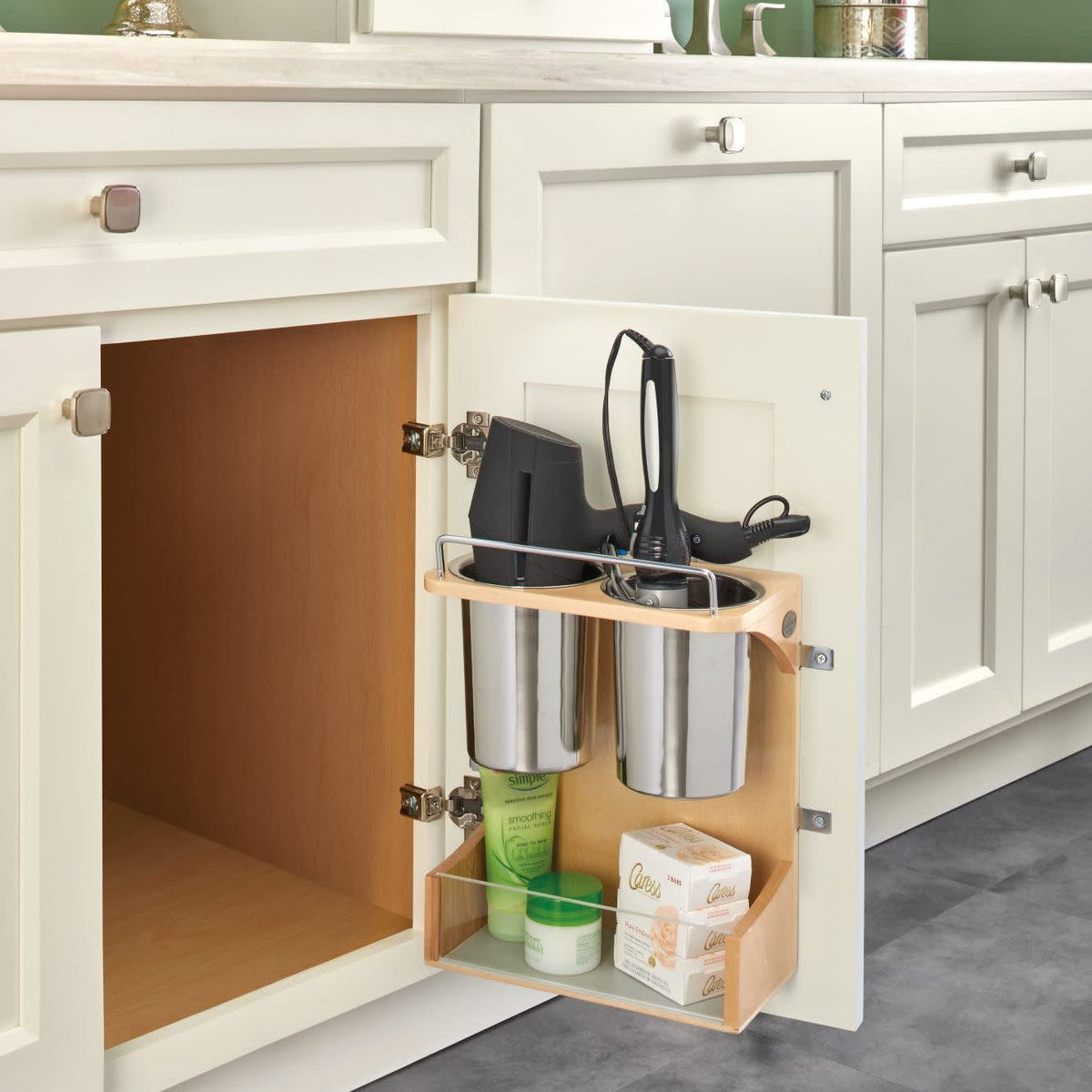 Rev-A-Shelf Vanity Appliance Storage Rack