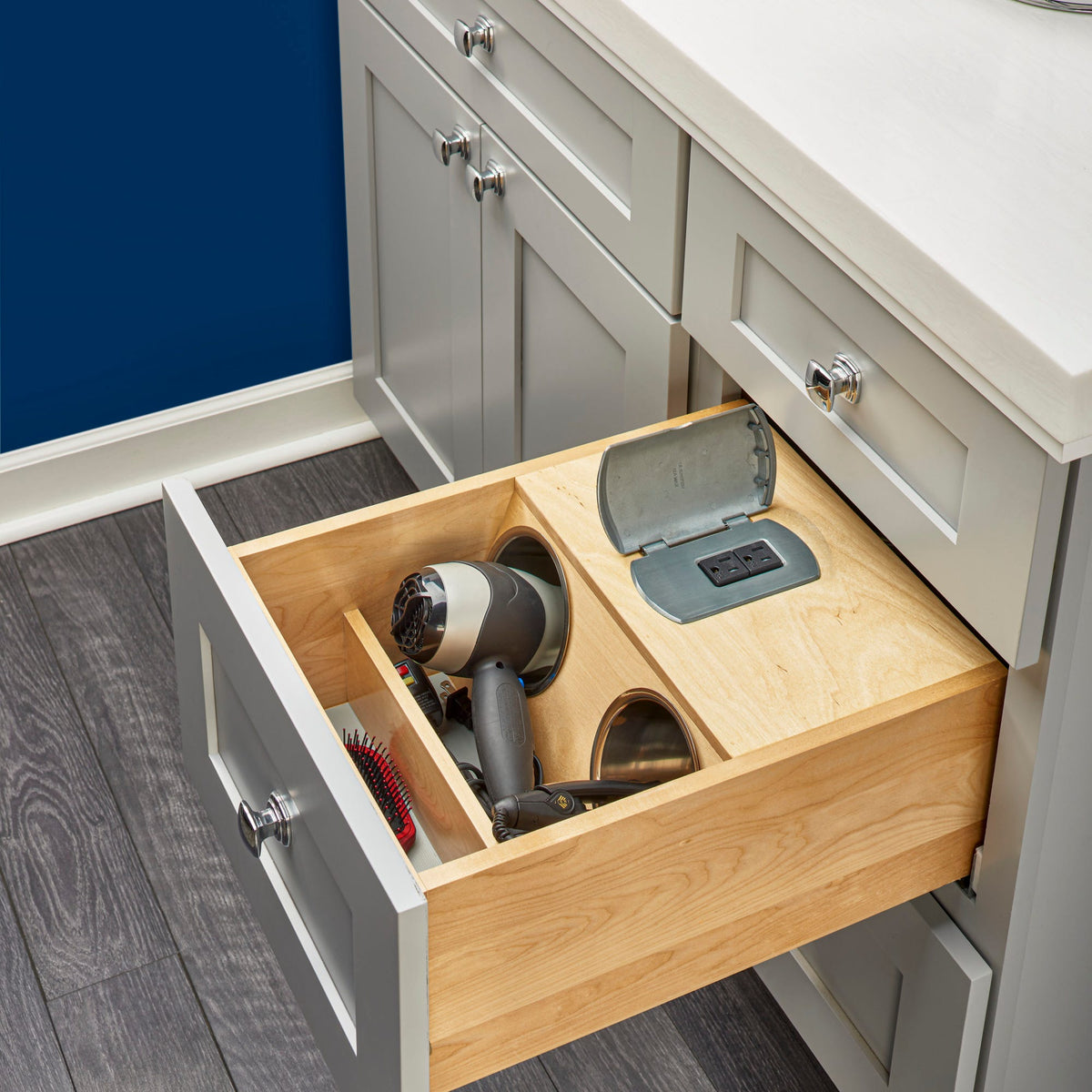 Rev-A-Shelf Vanity Outlet Drawer