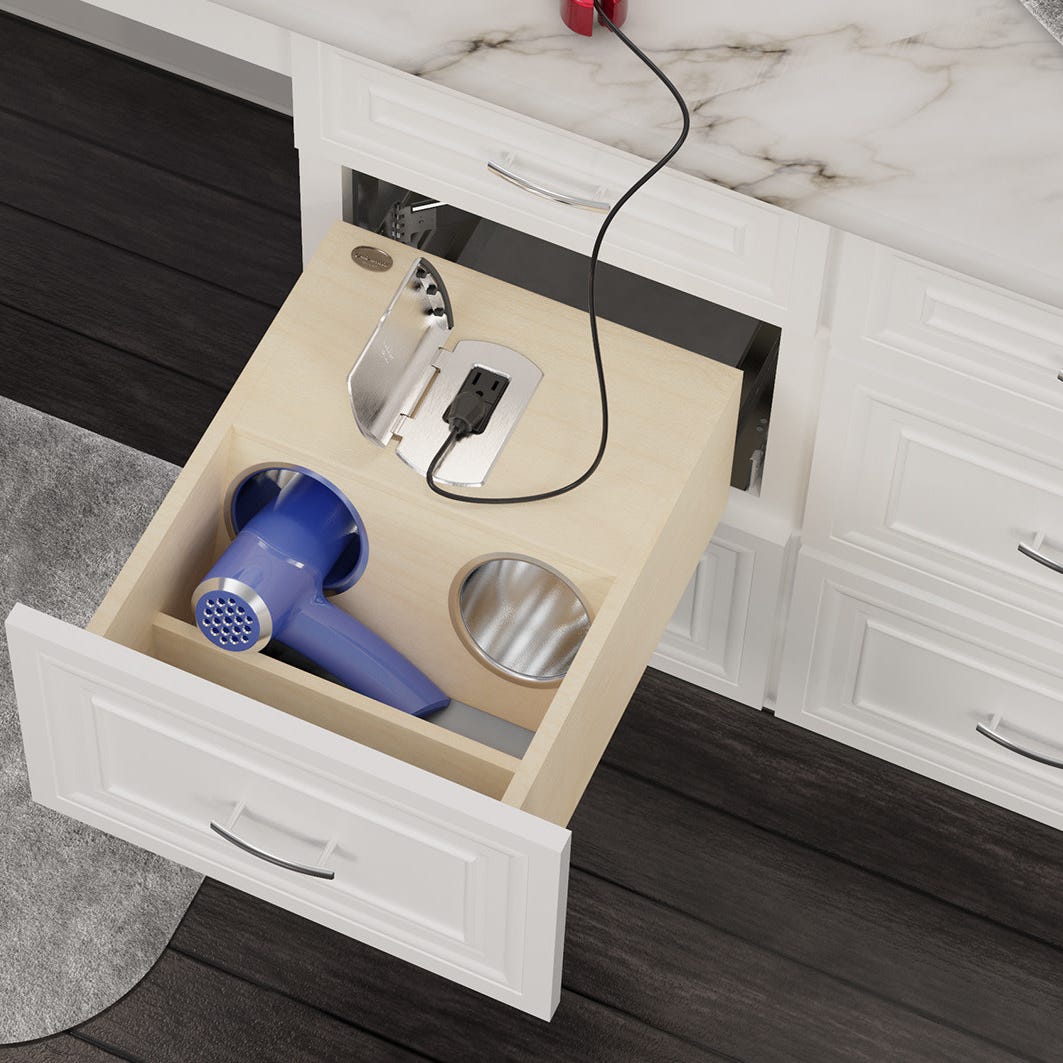 Rev-A-Shelf Vanity Outlet Drawer