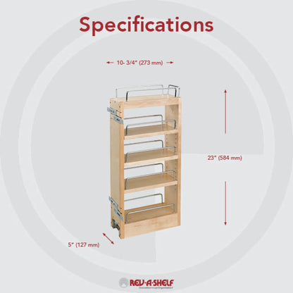 Rev-A-Shelf Wall Cabinet Pullout, maple