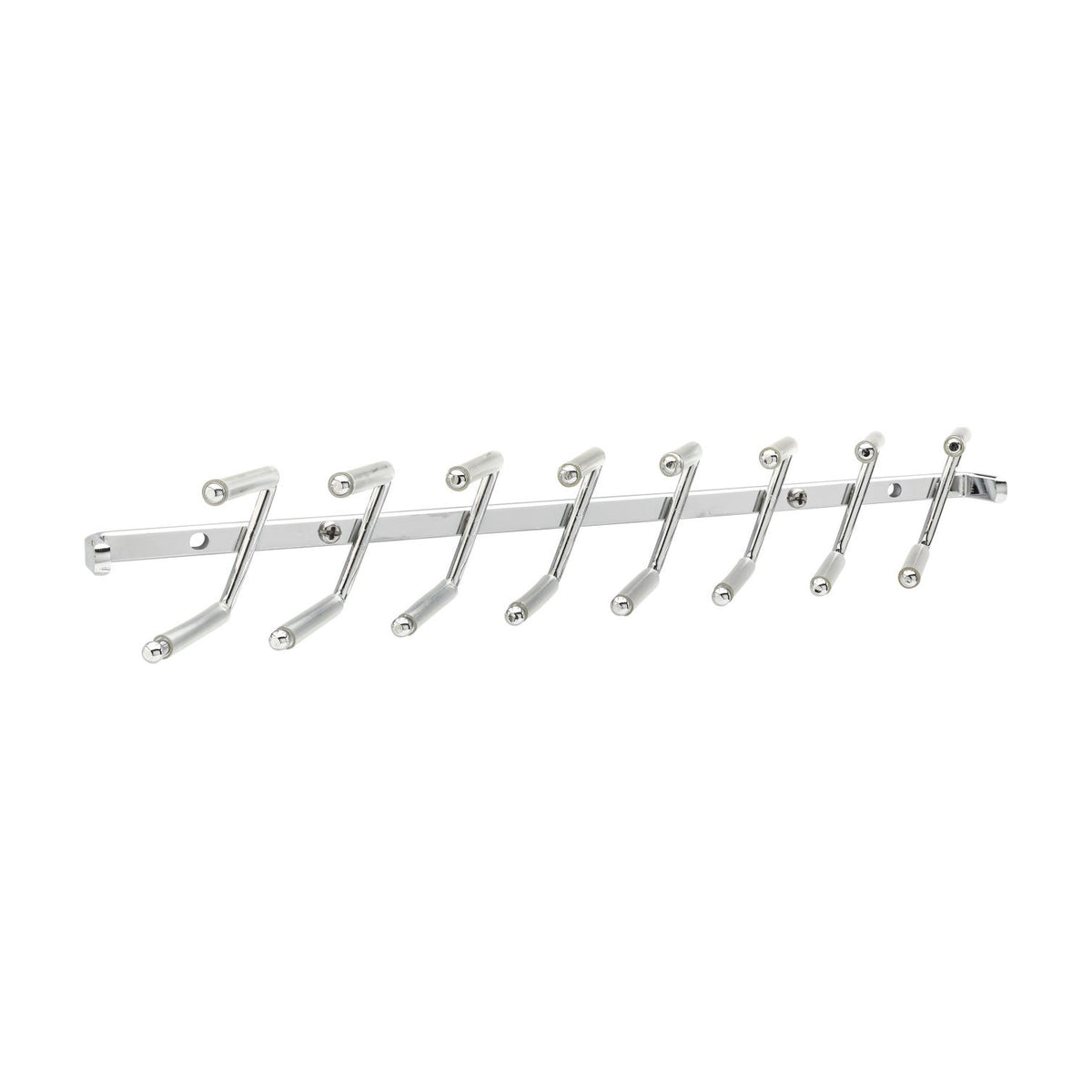 Rev-A-Shelf Wall Mount Tie Rack, Chrome, 14"