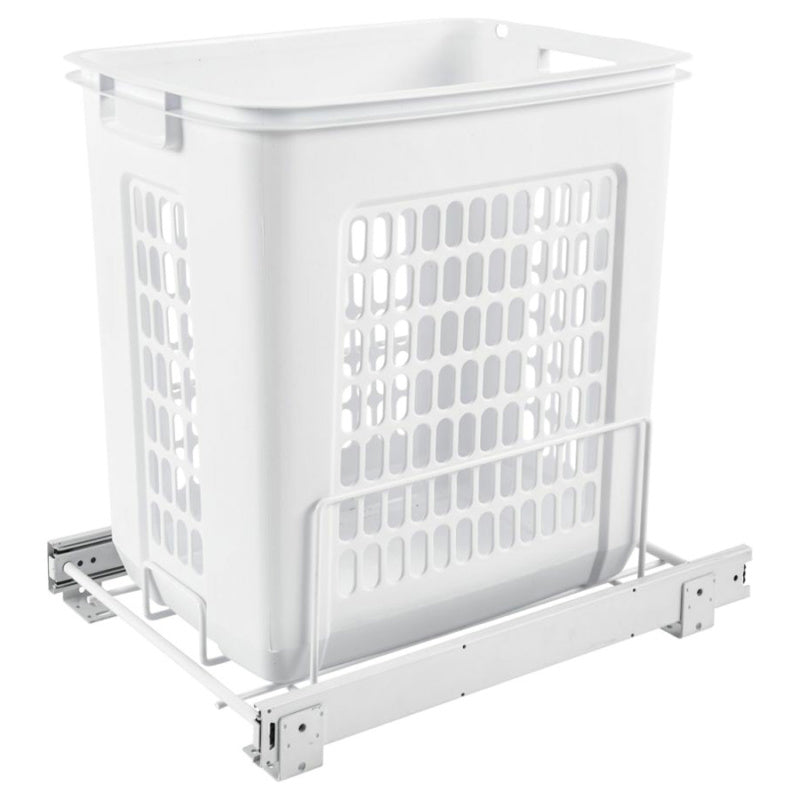 Rev-A-Shelf White Polymer Hamper Vanity Pullout