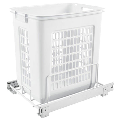 Rev-A-Shelf White Polymer Hamper Vanity Pullout