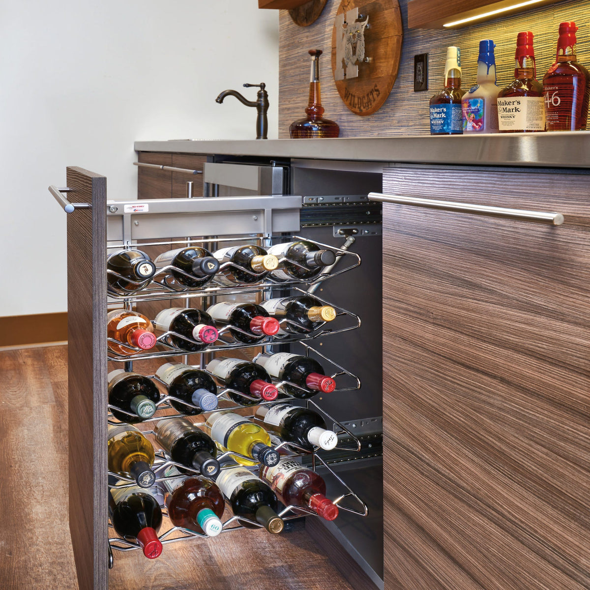 Rev-A-Shelf Wine Base Cabinet Pullout