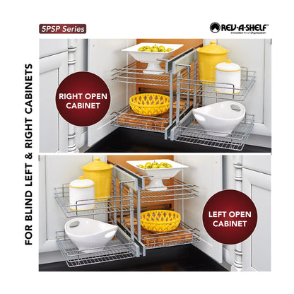 Rev-A-Shelf Wire Bottom Blind Corner Optimizer
