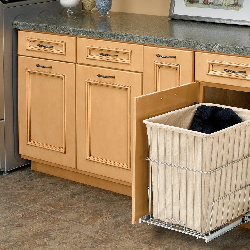 Rev-A-Shelf Wire Bottom Mount Hamper