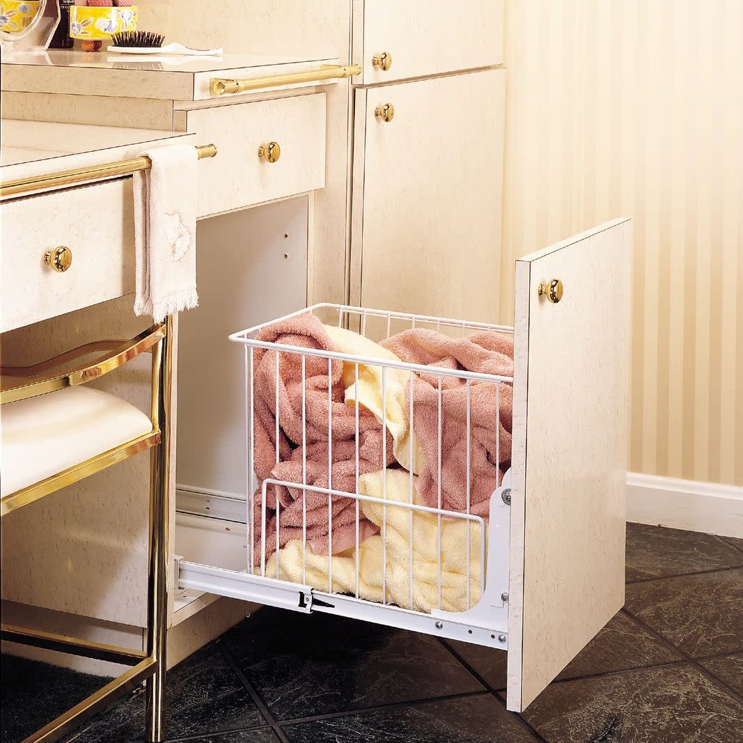 Rev-A-Shelf Wire Bottom Mount Hamper