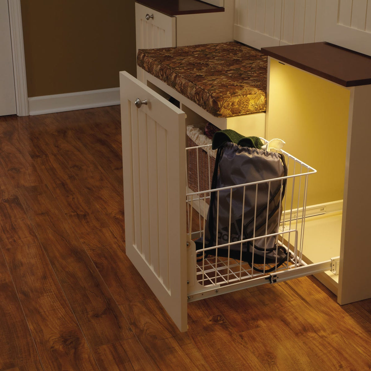 Rev-A-Shelf Wire Bottom Mount Hamper