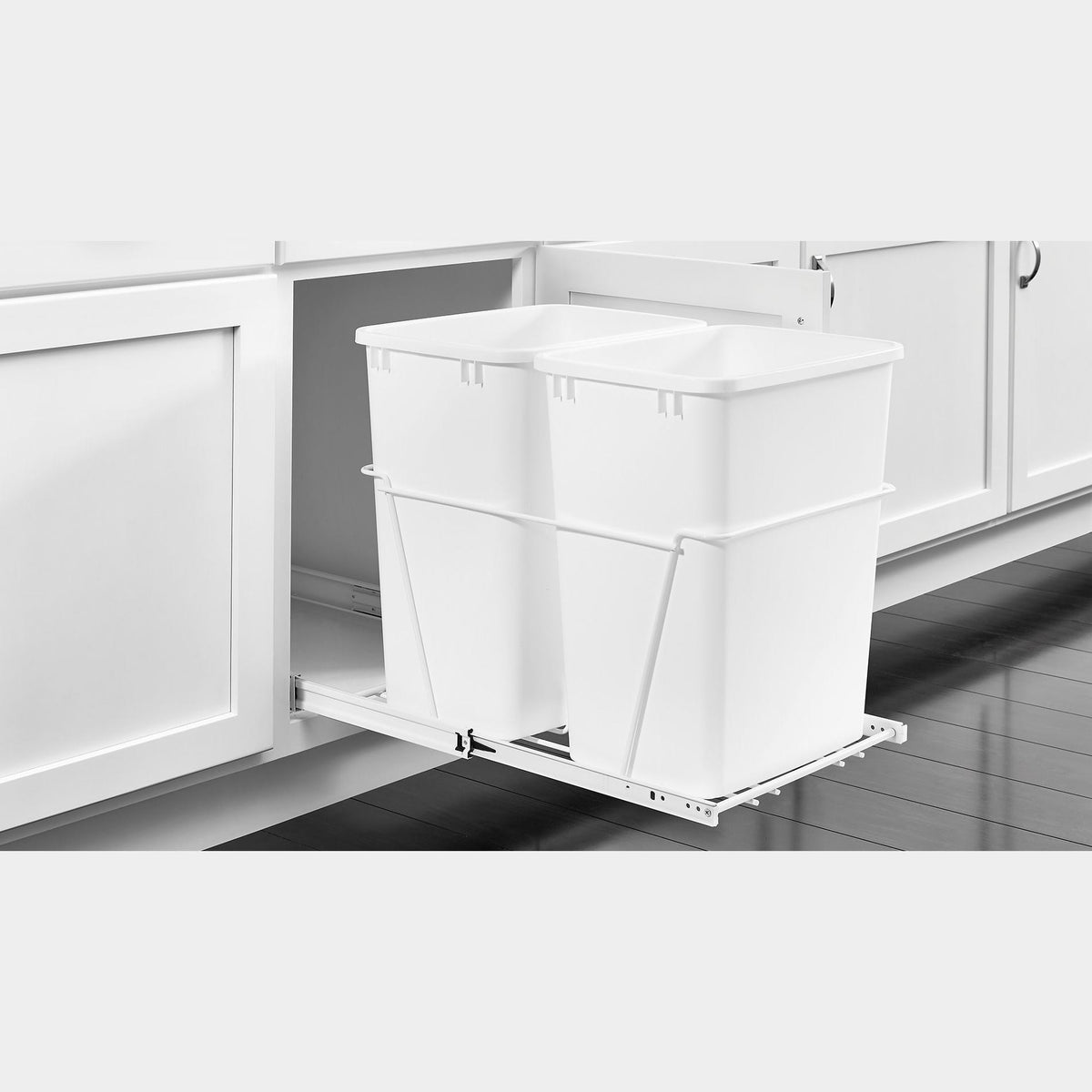 Rev-A-Shelf Wire Bottom Mount Waste Container