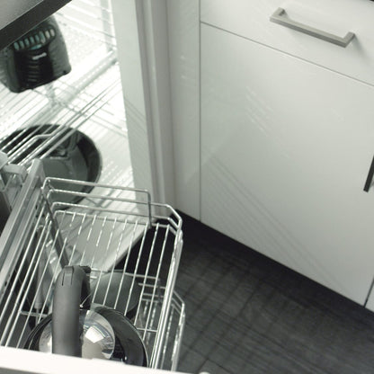 Rev-A-Shelf Wire Bottom Two-Tier Blind Corner Optimizer