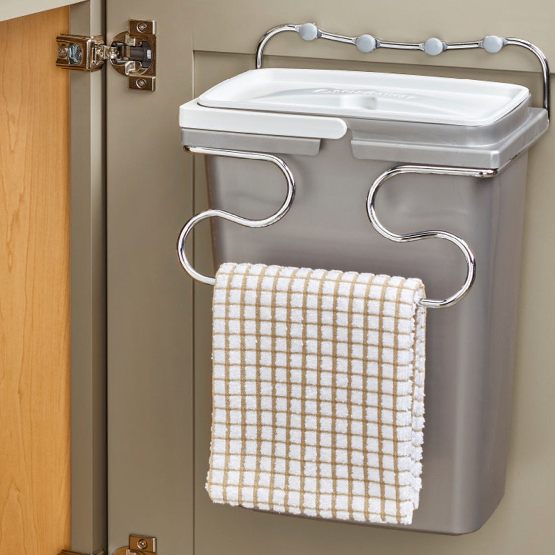 Rev-A-Shelf Wire Door Mount Waste Container