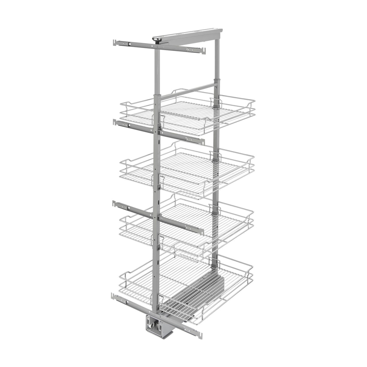Rev-A-Shelf Wire Pantry Pullout, Chrome, 20"