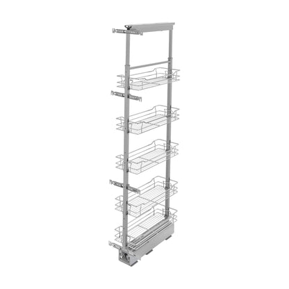 Rev-A-Shelf Wire Pantry Pullout, Chrome, 12"