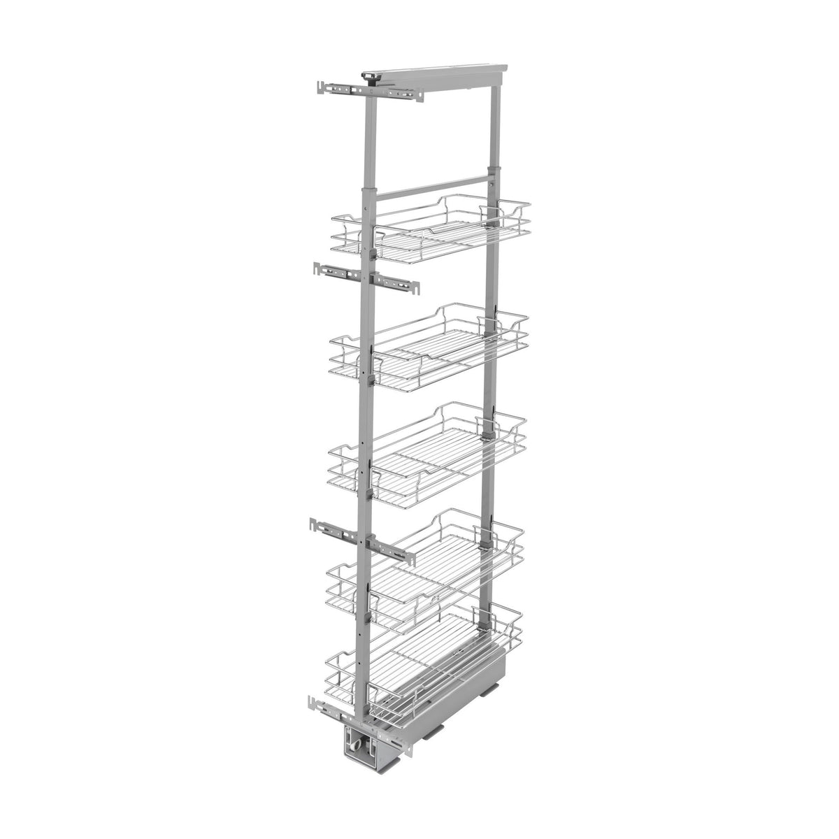 Rev-A-Shelf Wire Pantry Pullout, Chrome, 15"