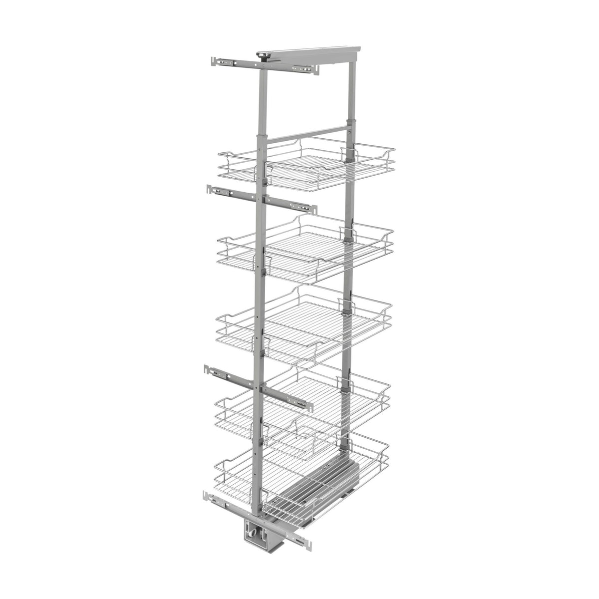 Rev-A-Shelf Wire Pantry Pullout, Chrome, 21"
