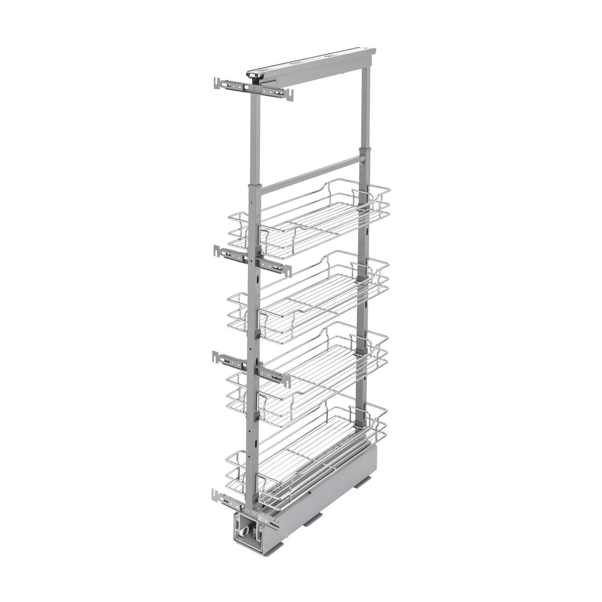 Rev-A-Shelf Wire Pantry Pullout, Chrome, 12"