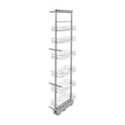 Rev-A-Shelf Wire Pantry Pullout, Chrome, 15"