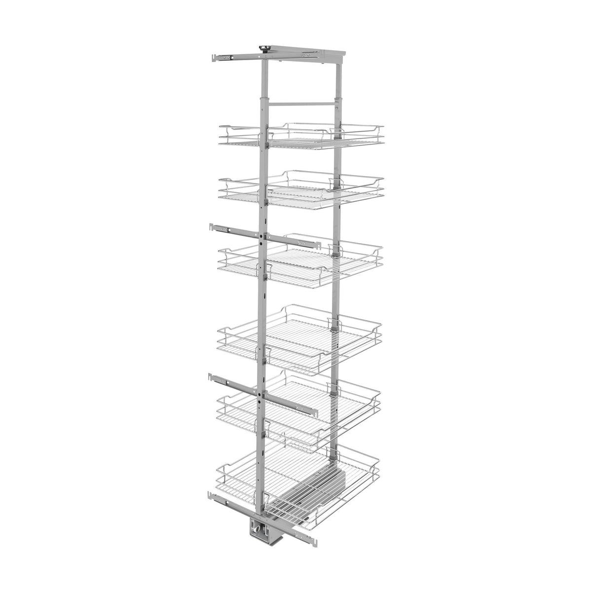 Rev-A-Shelf Wire Pantry Pullout, Chrome, 24"