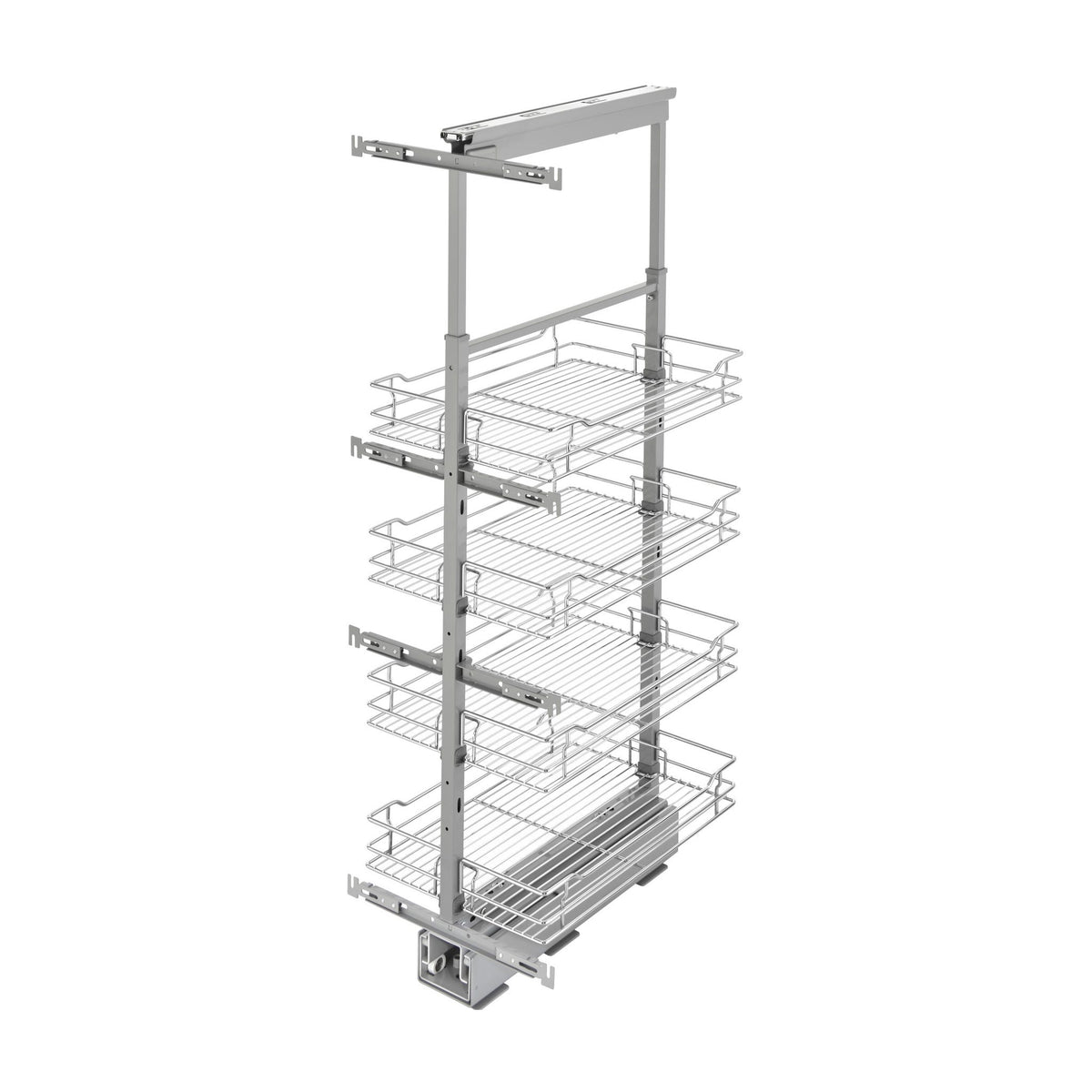 Rev-A-Shelf Wire Pantry Pullout, Chrome, 18"