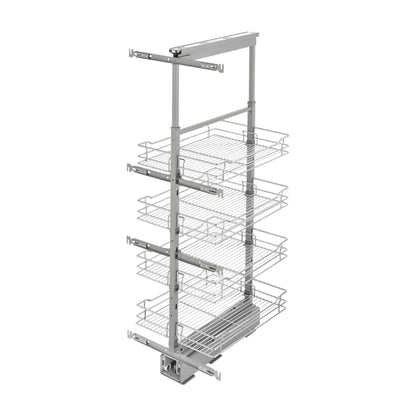 Rev-A-Shelf Wire Pantry Pullout, Chrome, 21"