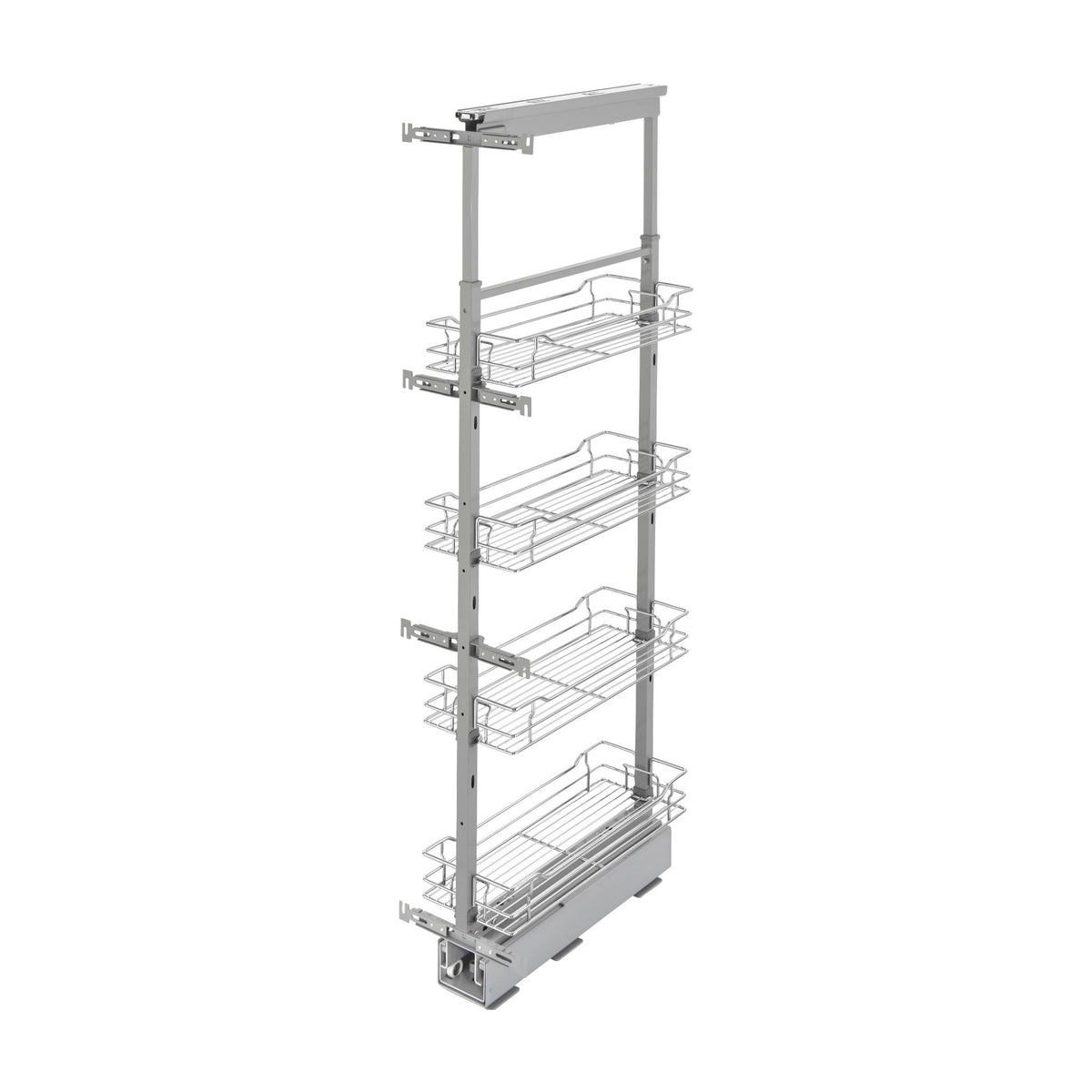 Rev-A-Shelf Wire Pantry Pullout, Chrome, 12"