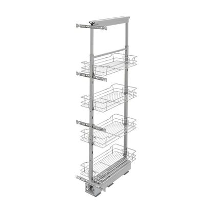 Rev-A-Shelf Wire Pantry Pullout, Chrome, 15"