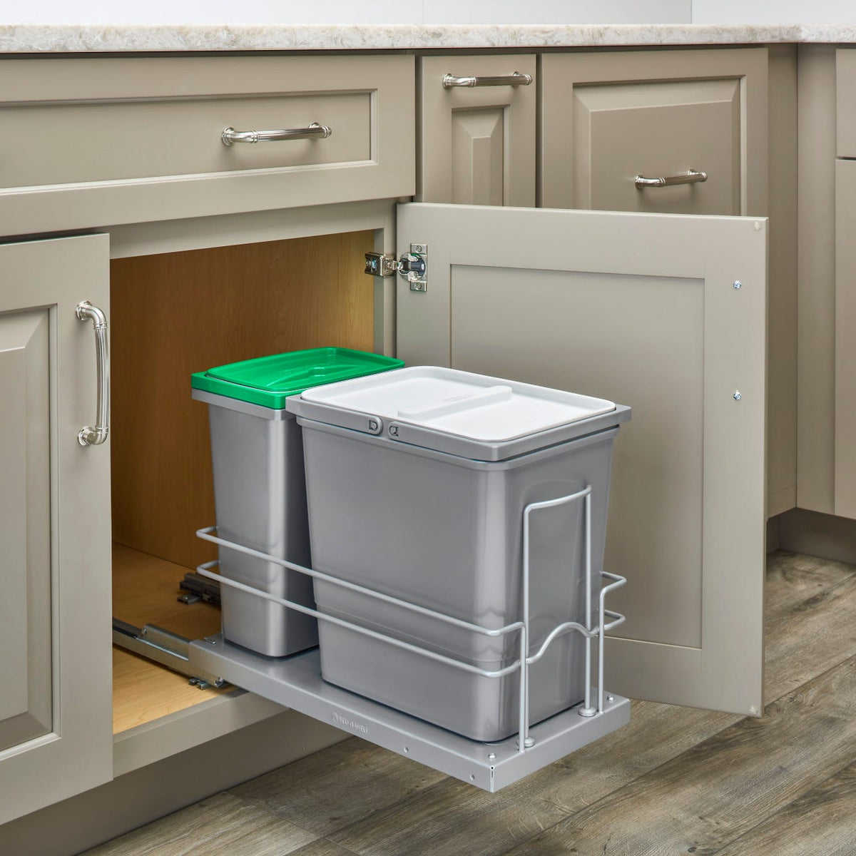 Rev-A-Shelf Wire Undersink Pullout Waste Container