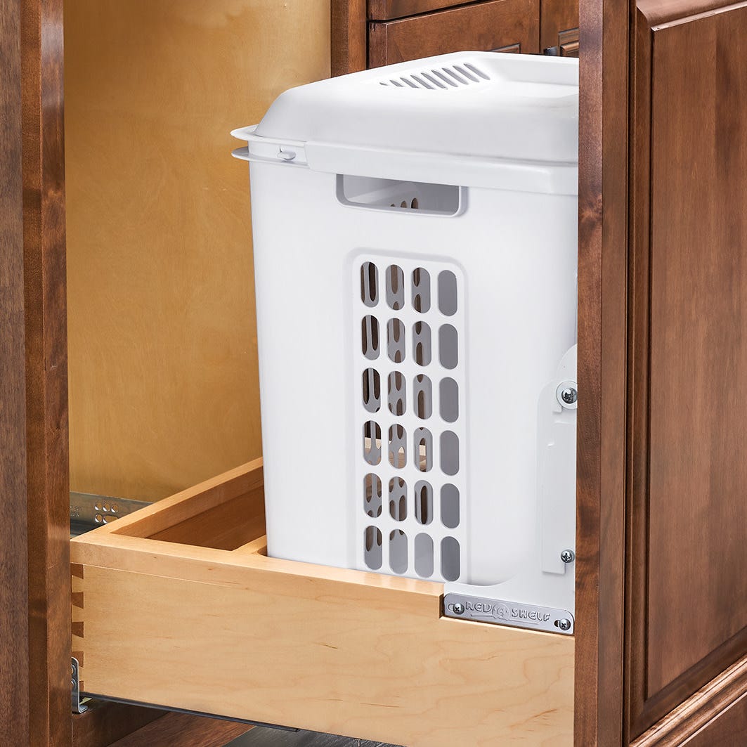 Rev-A-Shelf Wood Bottom Mount Hamper