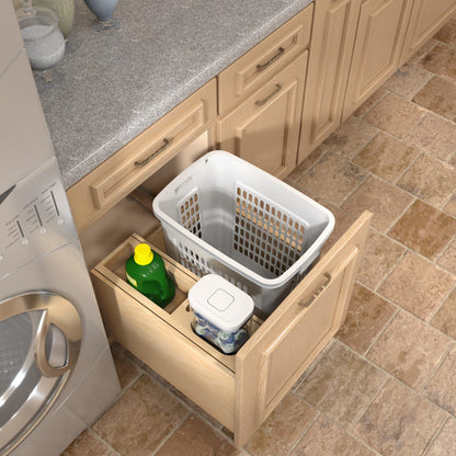 Rev-A-Shelf Wood Bottom Mount Hamper System