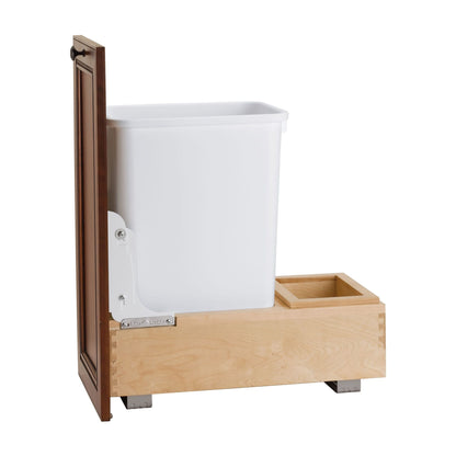 Rev-A-Shelf Wood Bottom Mount Pullout Waste Container