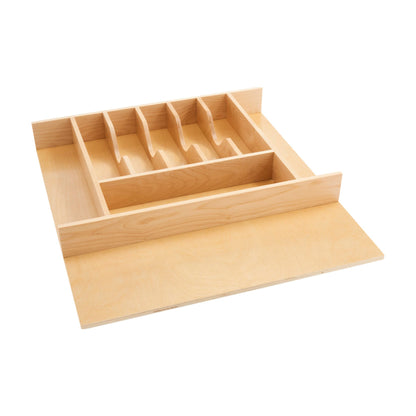 Rev-A-Shelf Wood Cutlery Tray Insert, 2-5/8"