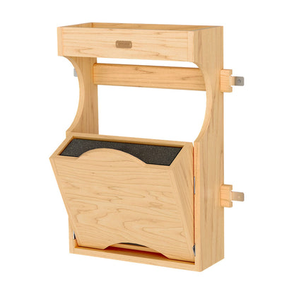 Rev-A-Shelf Wood Door-Mount Tip-Out Knife Storage Organizer, 13.5"