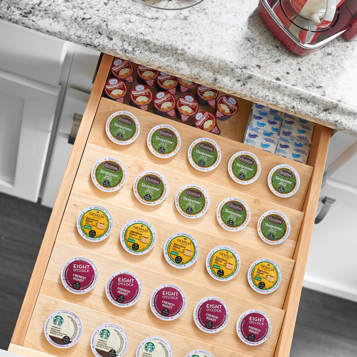 Rev-A-Shelf Wood K-Cup Drawer Insert