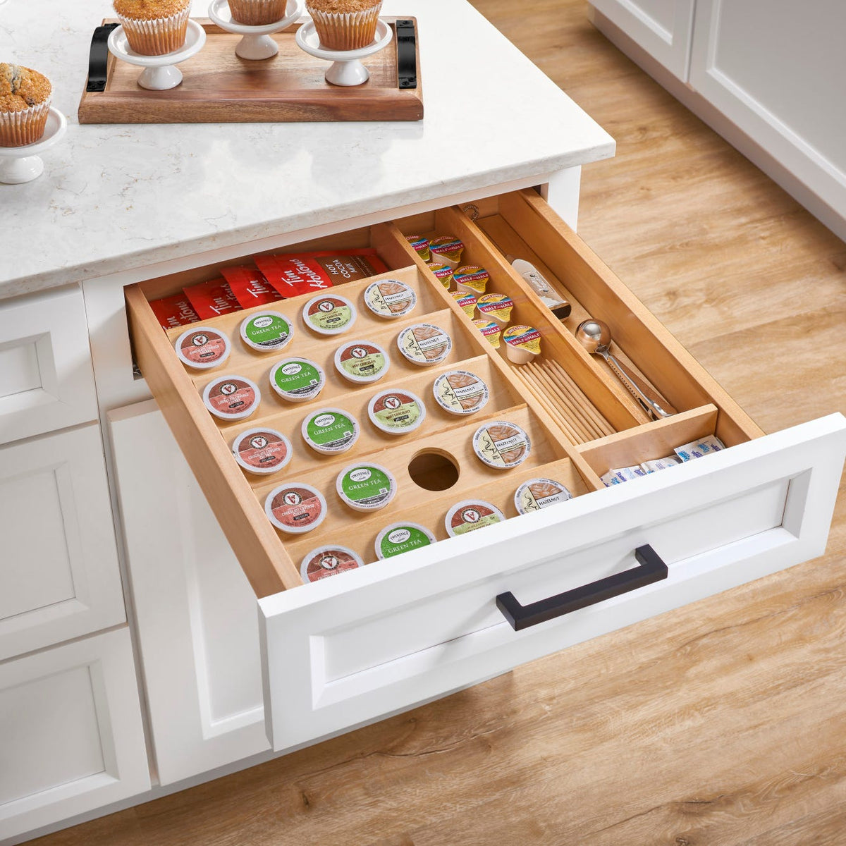 Rev-A-Shelf Wood K-Cup Drawer Insert
